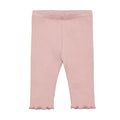 HutteliHut - Modal Ribbed Leggings - Baby Pink-Bottoms-0-3M (1M)-Posh Baby