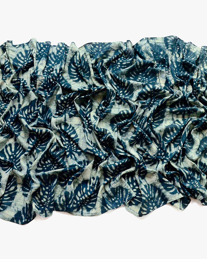 Ichcha, Large Block Print Scarf, Patta