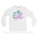 In This Together Long Sleeve Tee - White / S - T-Shirts & Tops peachiespeechie.com