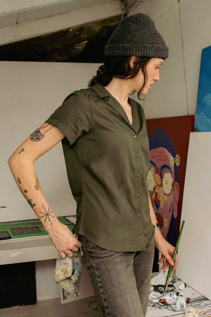 Innes Shirt - Olive