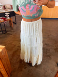 Ivory Lace Skirt