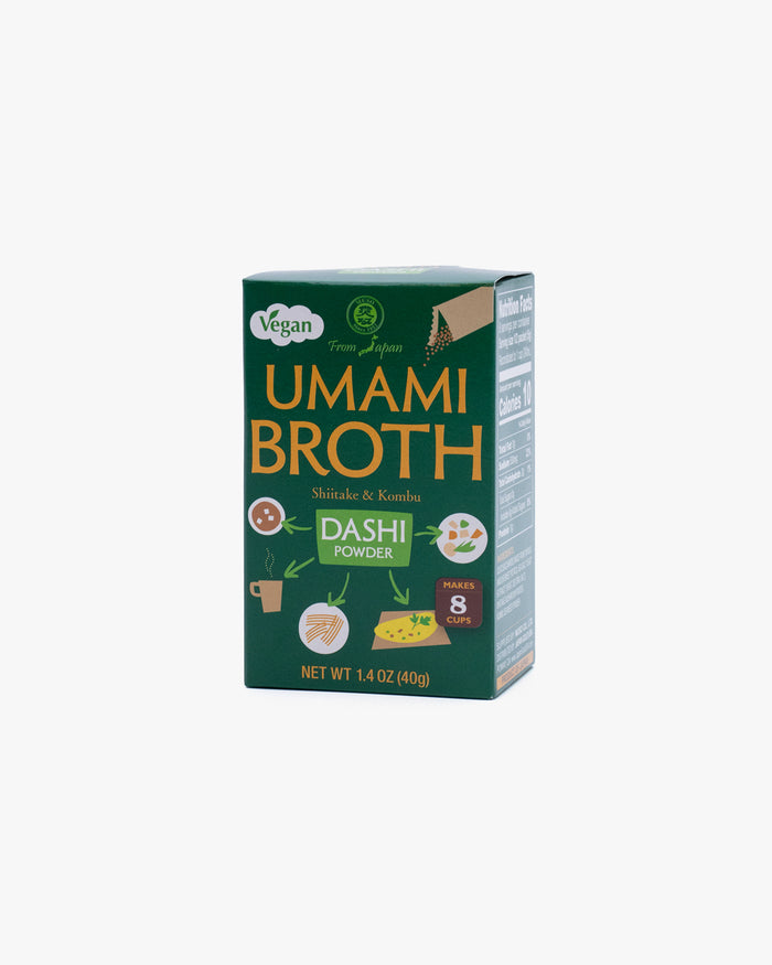 Japan Gold, Muso, Vegan Umami Broth Dashi Powder, Shiitake and Kombu