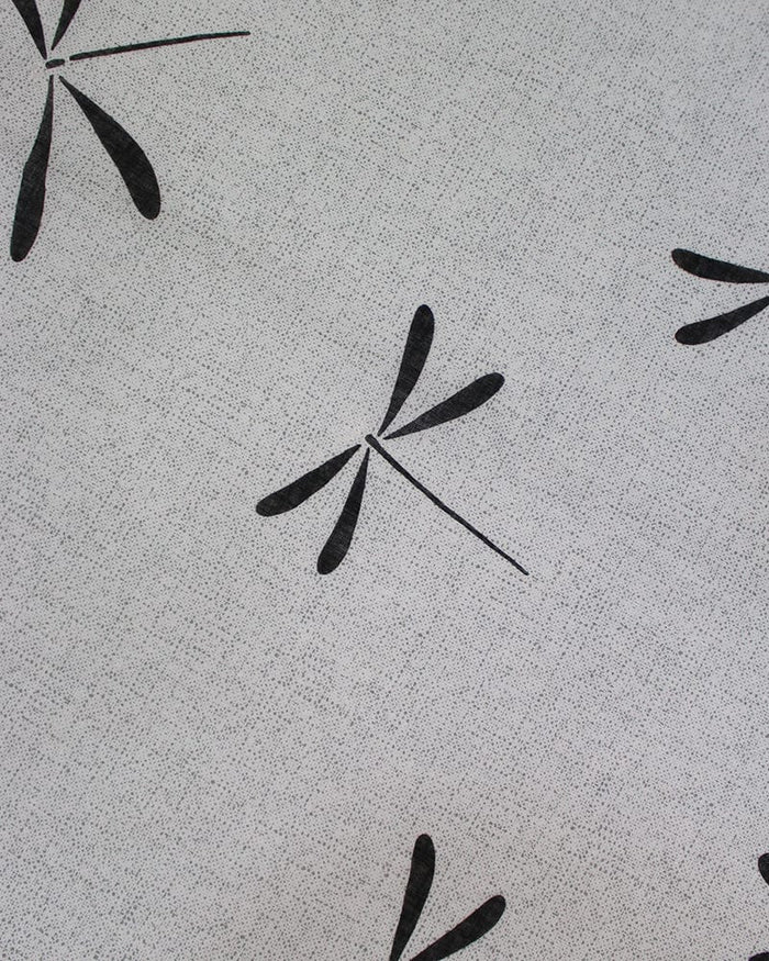 Japanese Handkerchief, Classic, Shofu, Black & Charcoal Tonbo