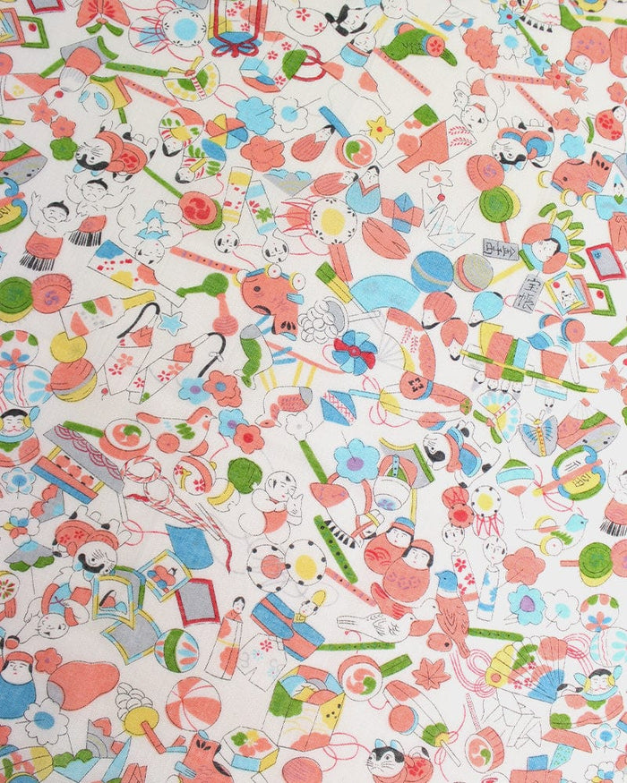 Japanese Handkerchief, Classic, Yonagado, Nostalgic Toys