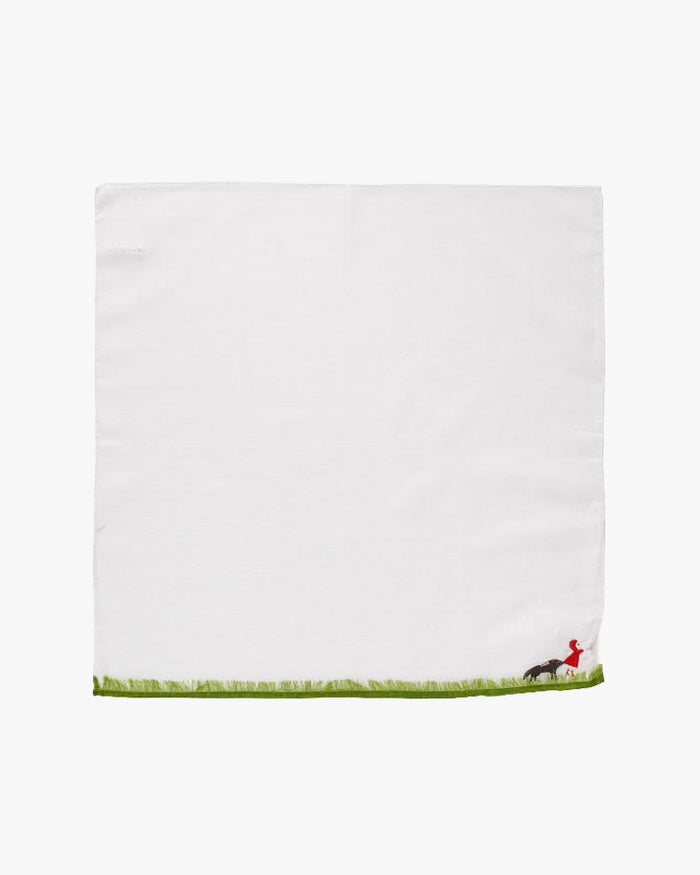 Japanese Handkerchief, Hikkomi, Little Red Riding Hood