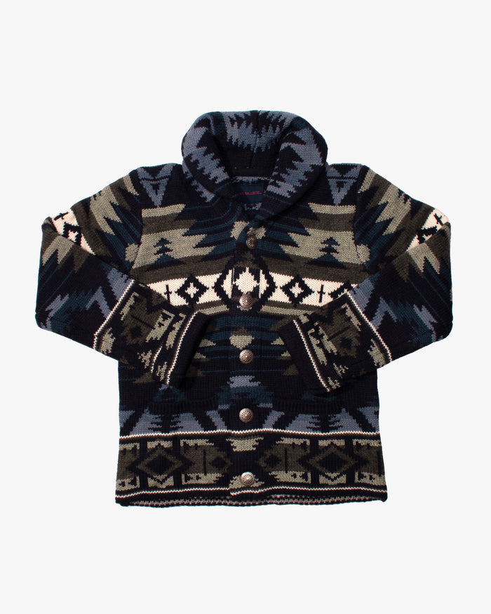 Japanese Repro Cardigan, L, Anti Ballistic, Angular Pattern