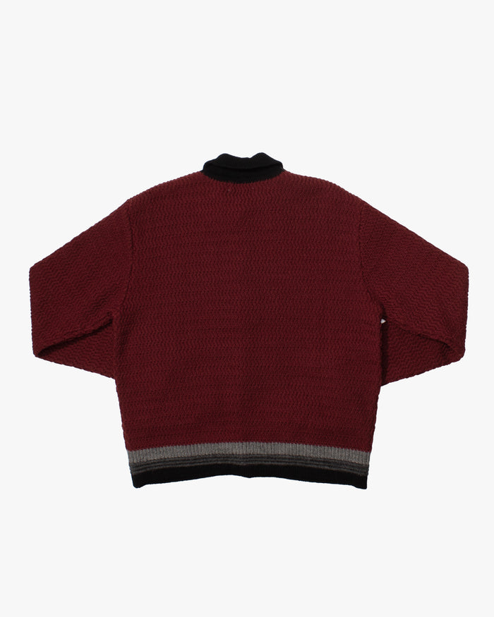 Japanese Repro Cardigan, M, Radiall, Grey Placket