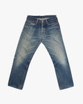 Japanese Repro Denim Jeans, 32, Fullcount Co., Medium Wash Blue