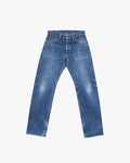Japanese Repro Denim Jeans, 32, Japan Blue, Medium Wash Blue