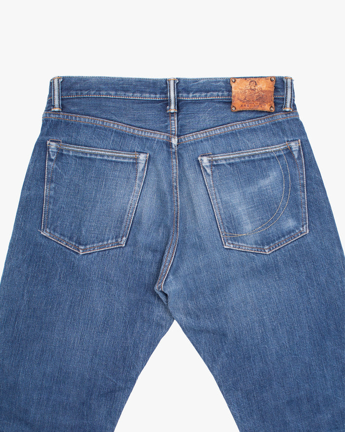 Japanese Repro Denim Jeans, 32, Japan Blue, Medium Wash Blue
