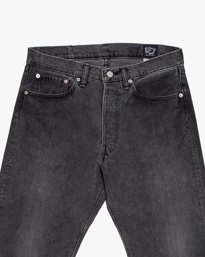 Japanese Repro Denim Jeans, 32, Orslow, Medium Grey