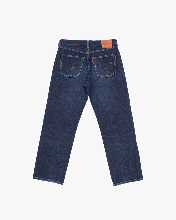 Japanese Repro Denim Jeans, 34, Levi's, Dark Wash Blue