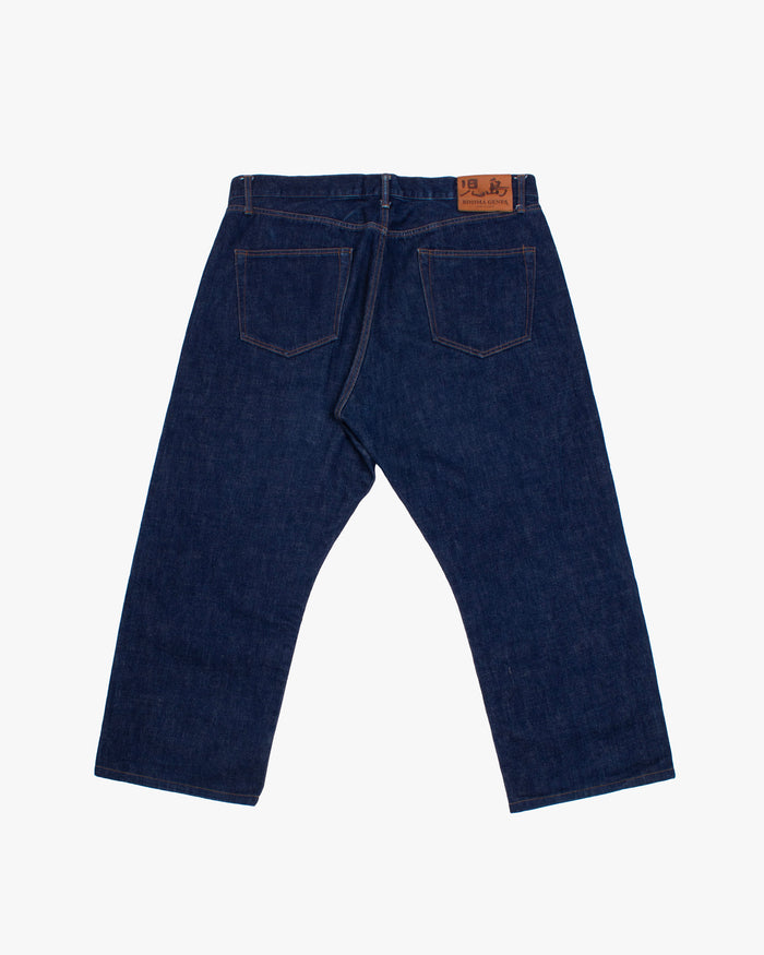 Japanese Repro Denim Jeans, 40, Kojima Genes, Dark Wash Blue