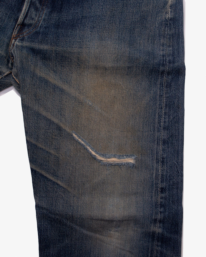 Japanese Repro Denim Jeans, Levi's Brand, Selvedge Denim - 36" x 36"
