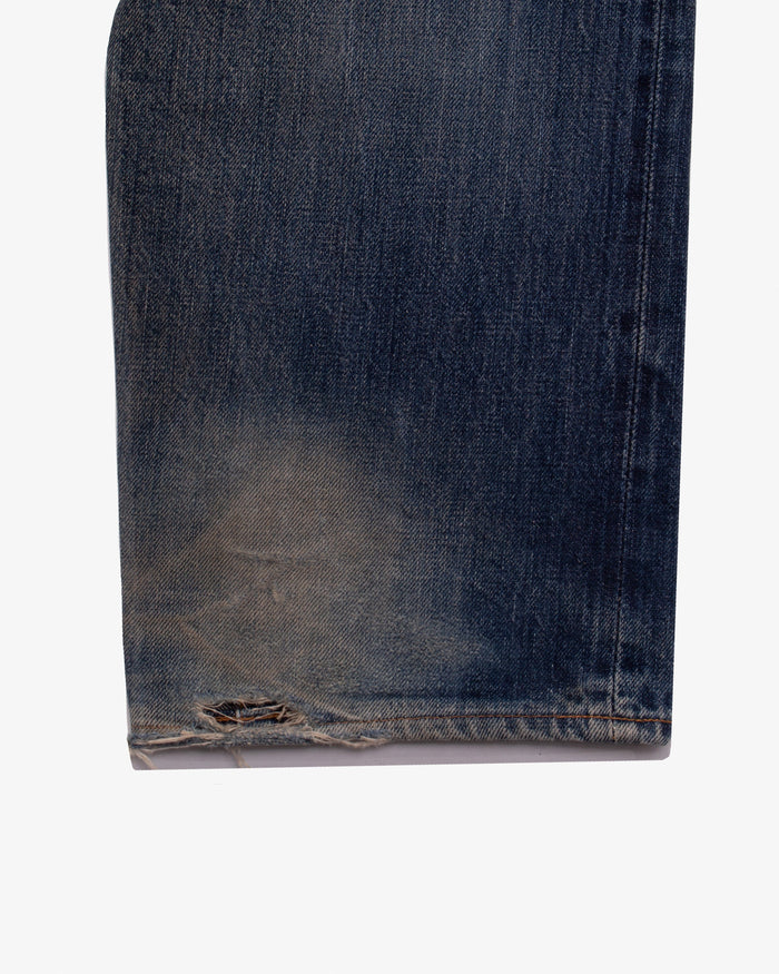 Japanese Repro Denim Jeans, Levi's Brand, Selvedge Denim - 36" x 36"