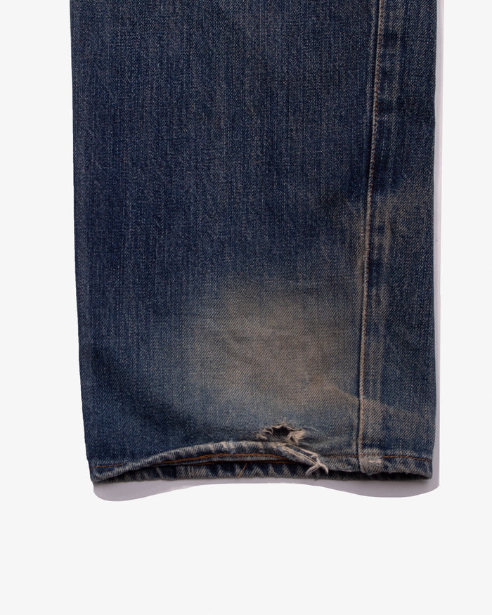 Japanese Repro Denim Jeans, Levi's Brand, Selvedge Denim - 36" x 36"