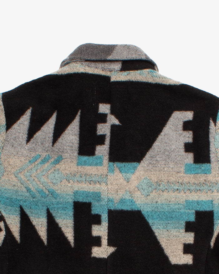 Japanese Repro Jacket, L, Front Street, Black Multicolor
