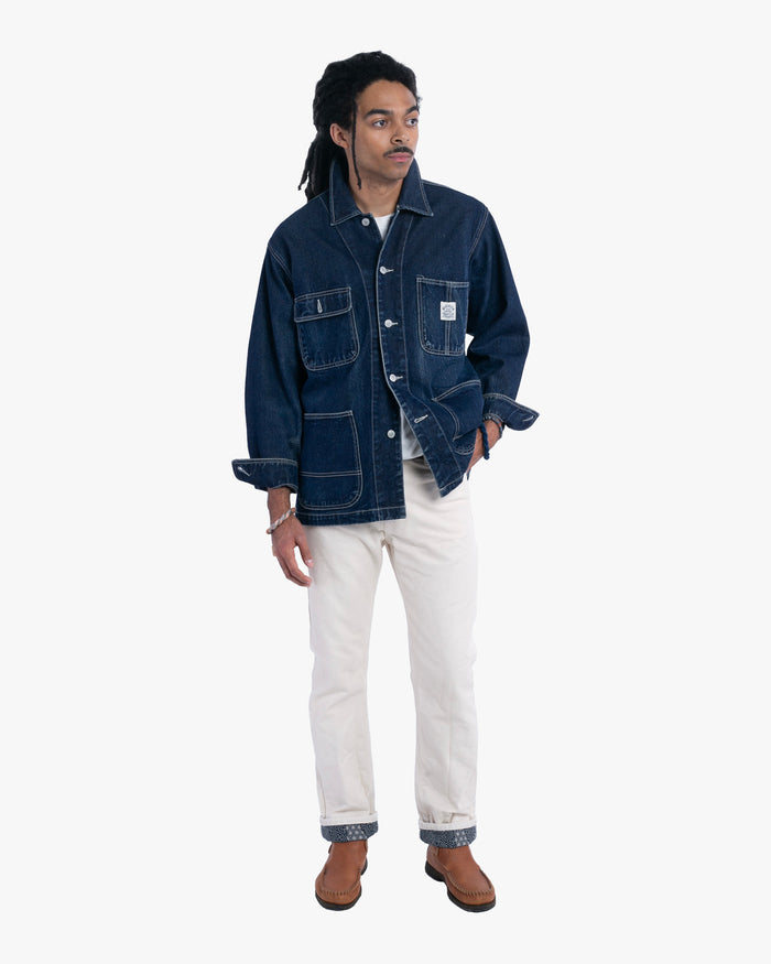 Japanese Repro Jacket, L, Pairshine, Denim Blue