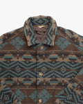 Japanese Repro Jacket, M, Ball Native, Brown Multicolor