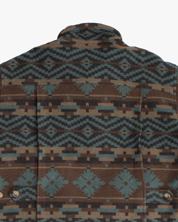 Japanese Repro Jacket, M, Ball Native, Brown Multicolor