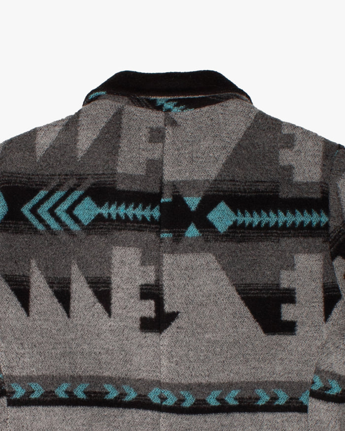 Japanese Repro Jacket, M, Front Street, Gray Multicolor
