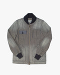 Japanese Repro Jacket, S, Duffer the Official, Off White and Pale Navy Stripe