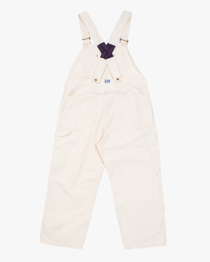 Japanese Repro Overalls, L, Lee, White
