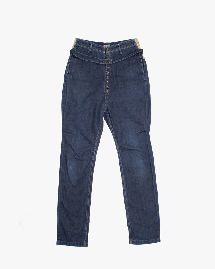 Japanese Repro Pants, 28, Kapital, Dark Blue