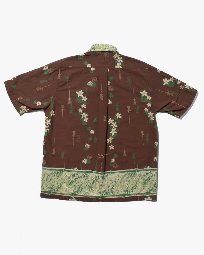 Japanese Repro Shirt, Aloha Short Sleeve, Royal Hawaiian - Sun Surf Brand, Flora - M