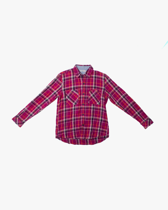 Japanese Repro Shirt, M, Gaijin Made, Magenta Plaid