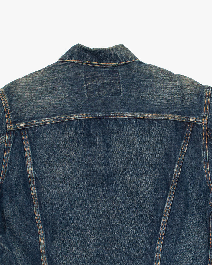 Japanese Repro Type III Denim Jacket, Eternal, Acid Wash - L