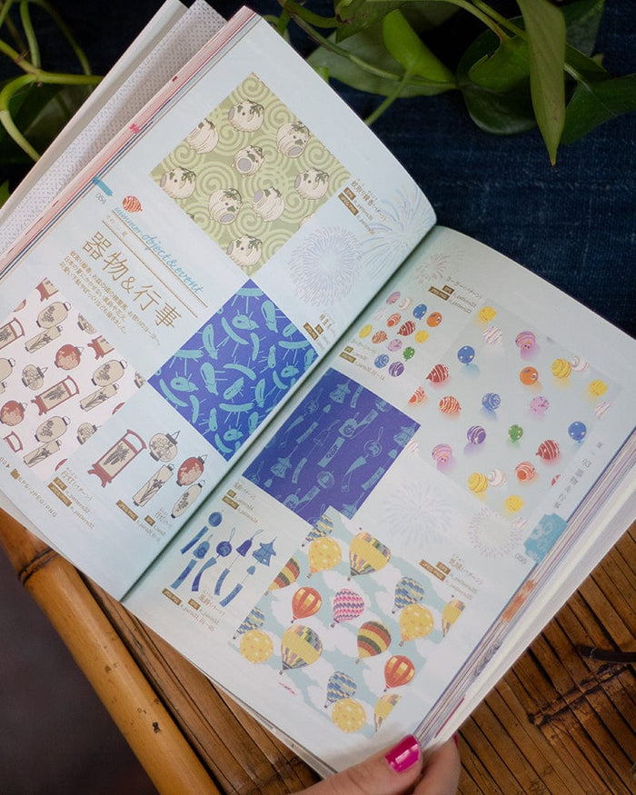 JPN: Wa No Fubutsu-shi: Seasonal Symbol of Japan Material Book