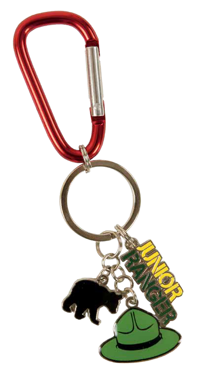 Junior Ranger Charm Keychain