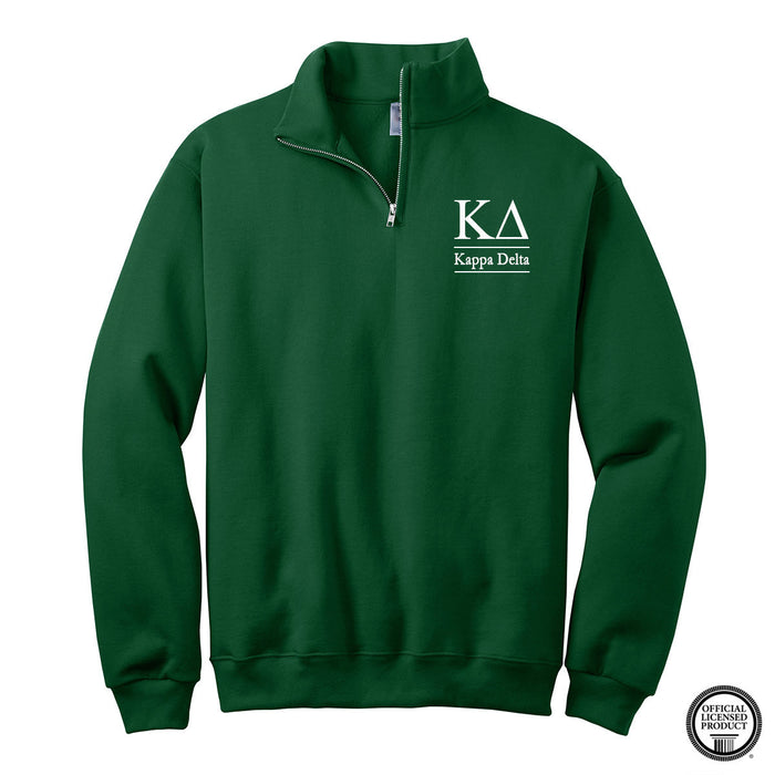 Kappa Delta Quarter Zip Pullover