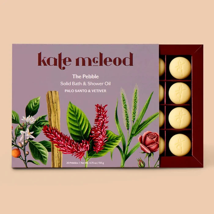 Kate Mcleod – Palo Santo & Vetiver Pebble Bath & Shower Oil