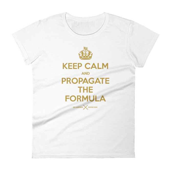 KEEP CALM & PROPAGATE - womens tee