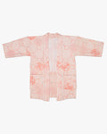 Kiriko Custom, Altered Haori Jacket, Full Shibori, Floral and Shippou Tsunagi