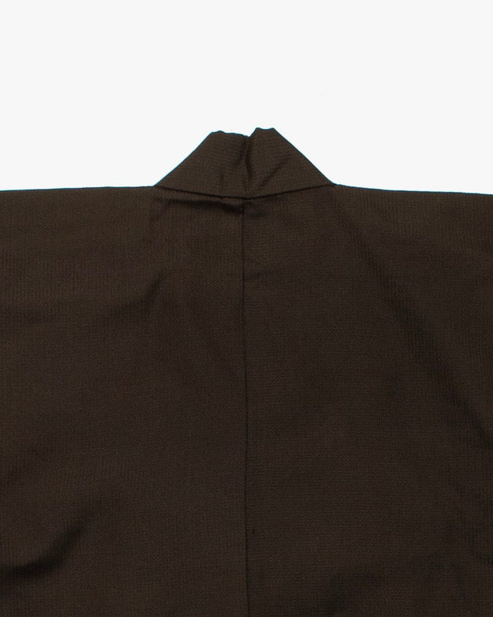 Kiriko Custom, Altered Kimono Jacket, Brown and Dark Brown Interior