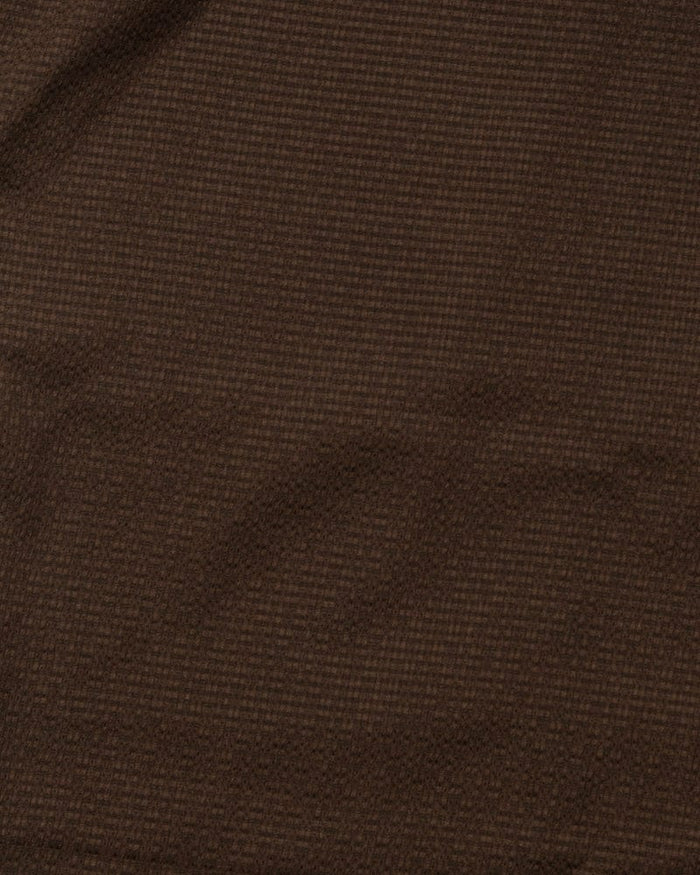 Kiriko Custom, Altered Kimono Jacket, Brown and Dark Brown Interior