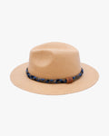 Kiriko Custom Panama Hat, Straw, Braided Green Kasuri, Indigo and Light Indigo