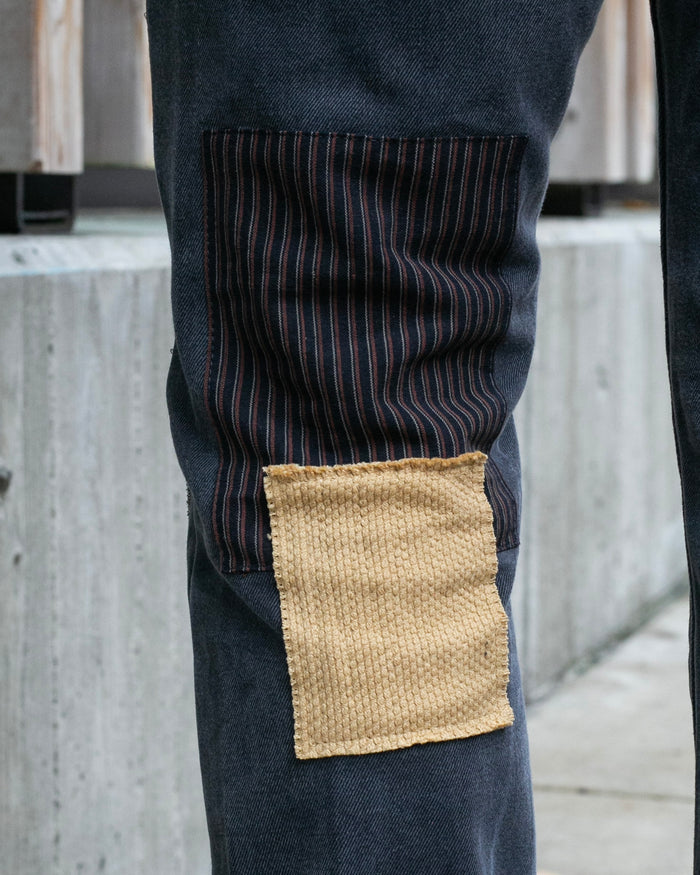 Kiriko Custom Patched Denim Jeans, Levi's Brand, 15