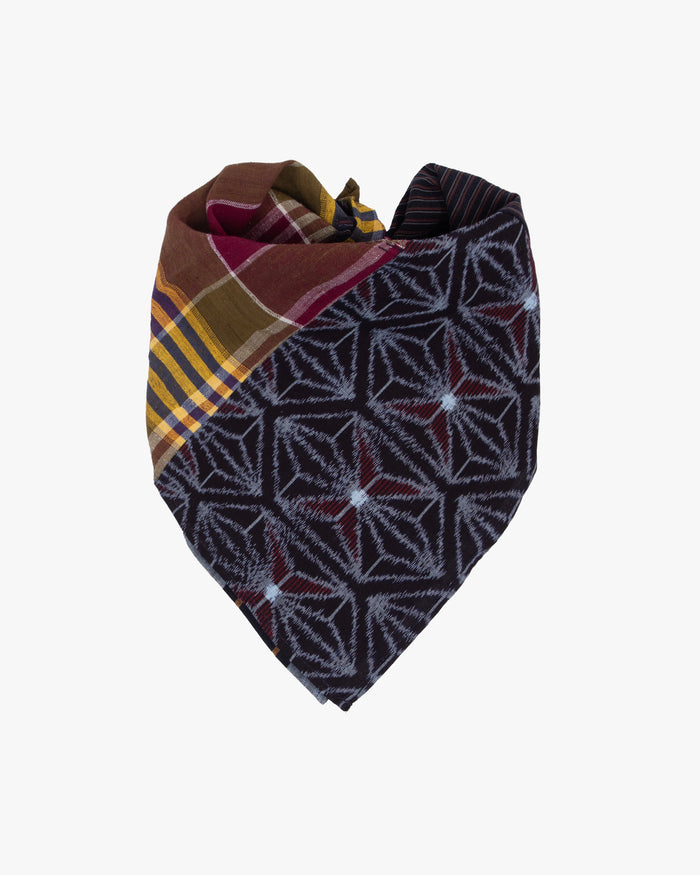 Kiriko Original Bandana, Boro Patchwork, B