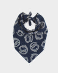 Kiriko Original Bandana, Classic, Indigo Circular Dragon