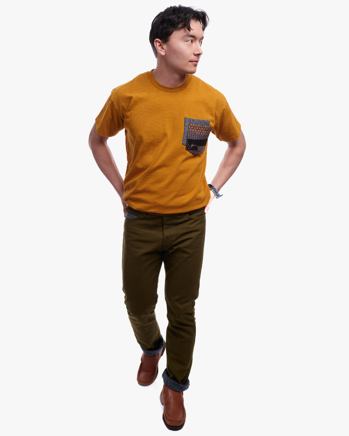 Kiriko Original Canvas Pants, US Made 12.8 oz., Olive, Nami