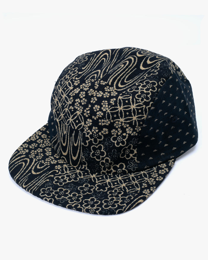 Kiriko Original Cap, 5-Panel, Two Tone, Indigo Multi and Uroko