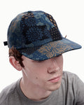 Kiriko Original Cap, 6-Panel, Multi Patchwork, Blue and Gold