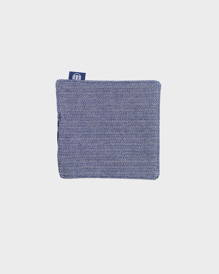 Kiriko Original Coaster, Indigo Asanoha