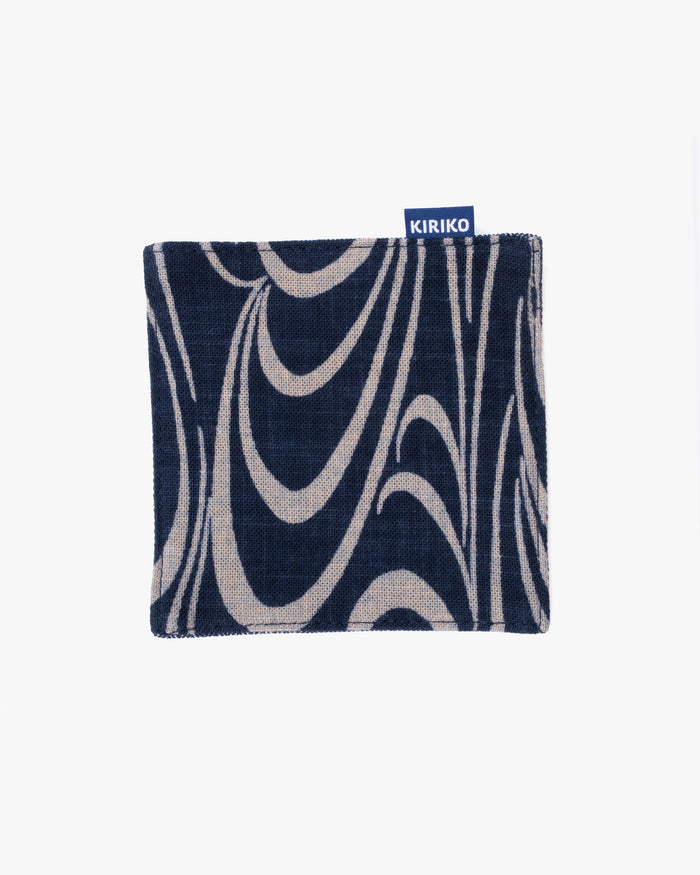 Kiriko Original Coaster, Indigo Kanzemizumon