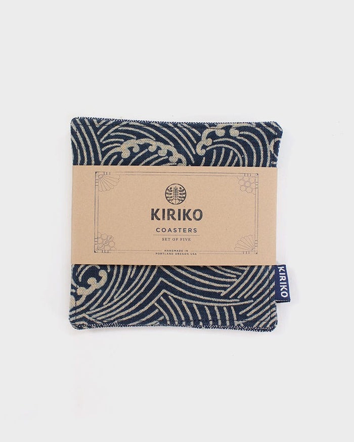 Kiriko Original Coaster, Indigo Nami