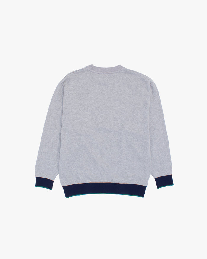 Kiriko Original Crewneck, Embroidered, Gray